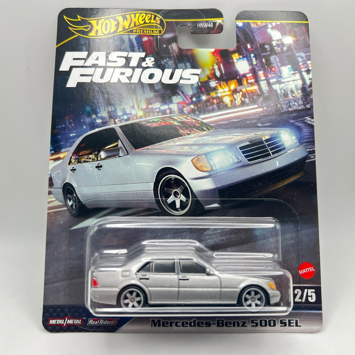 Hot Wheels Premium Mercedes-Benz 500 SEL Fast and Furious Tokyo Drift