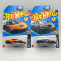 🔥Hot Wheels McLaren W1 Orange & Grey Lot of 2🔥