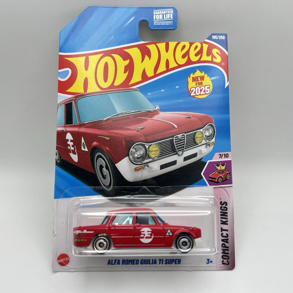 Hot Wheels Alfa Romeo Giulia TI Super Red #195 195/250 - 2025 Compact Kings