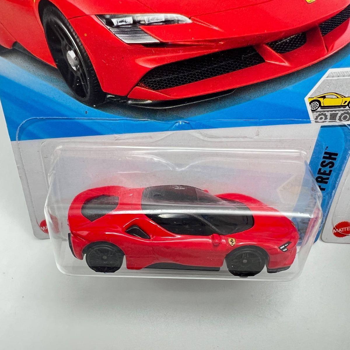 Hot Wheels Ferrari SF90 Stradale Lot of 2 Red Gunmetal Factory Fresh
