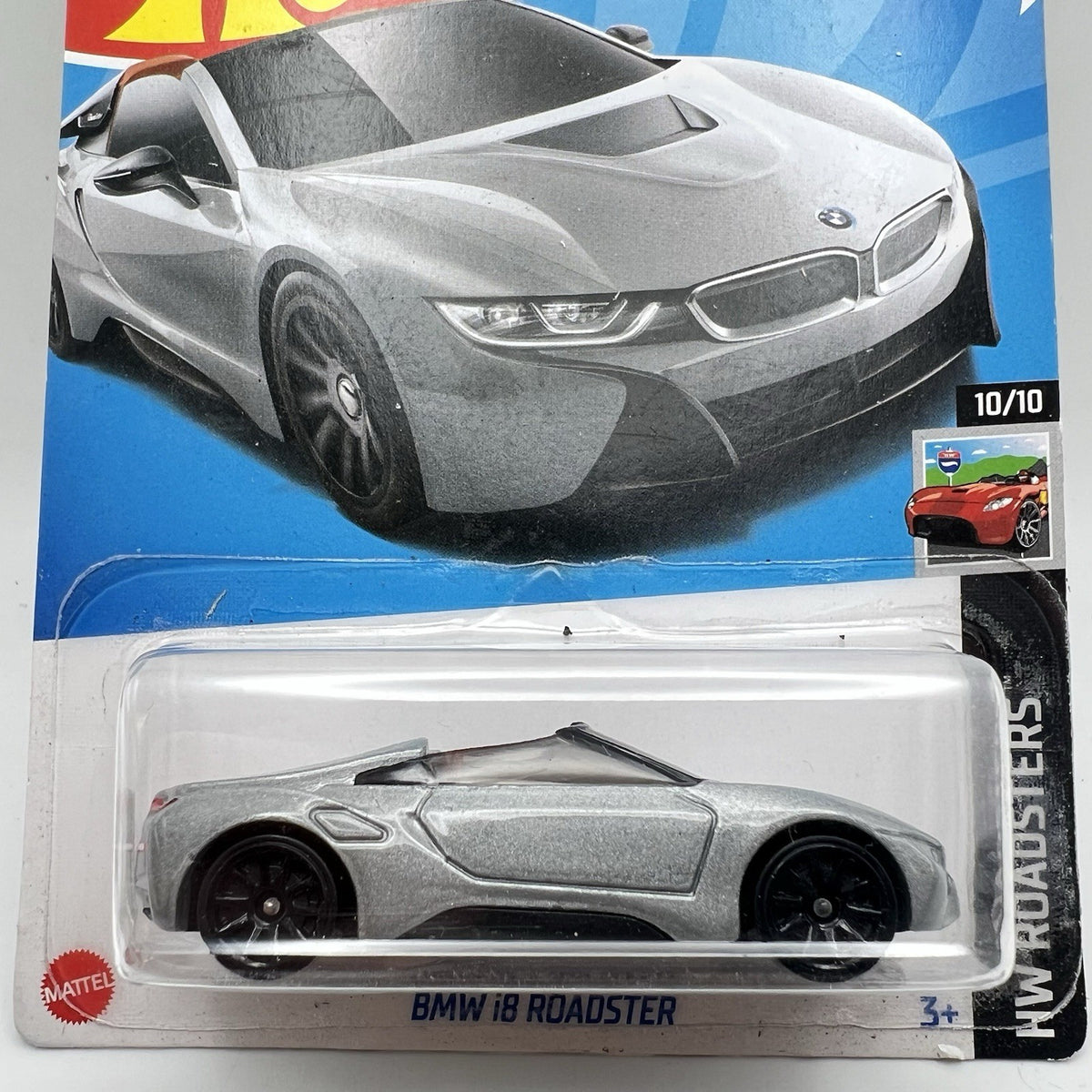 Hot Wheels BMW i8 Roadster 156/250 - Grey - 2023 Mainline A