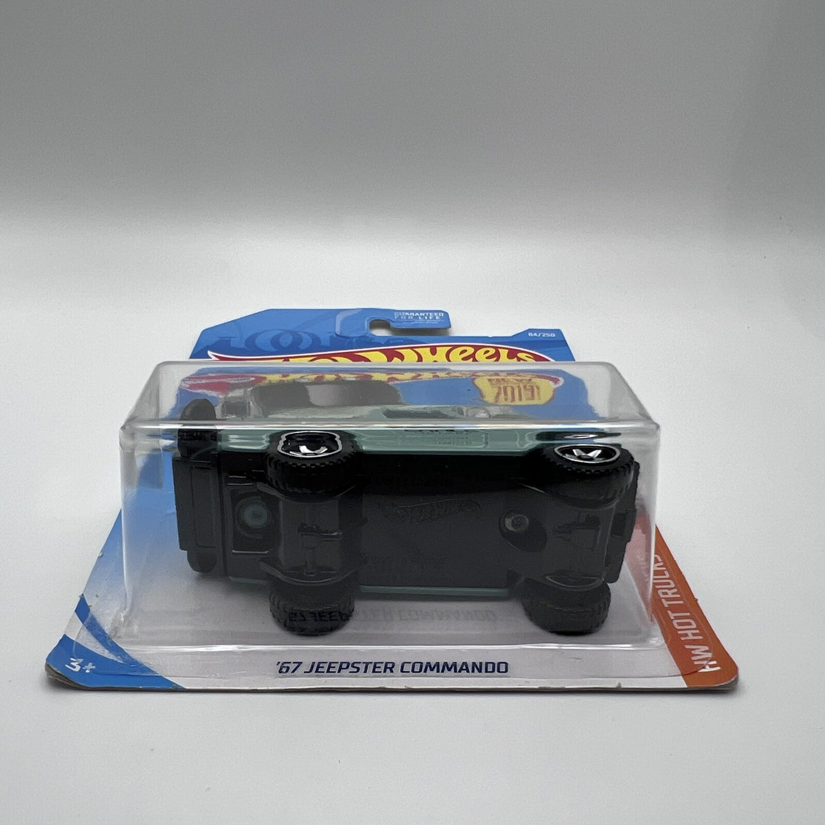 '67 JEEPSTER COMMANDO #84✰green;Earle;motorcycle ✰2019 i Hot Wheels WW case J/K