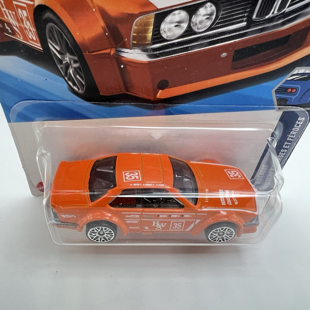 BMW 635 CSi 185/250 Hot Wheels 2025  Wild Widebody 1/5 orange