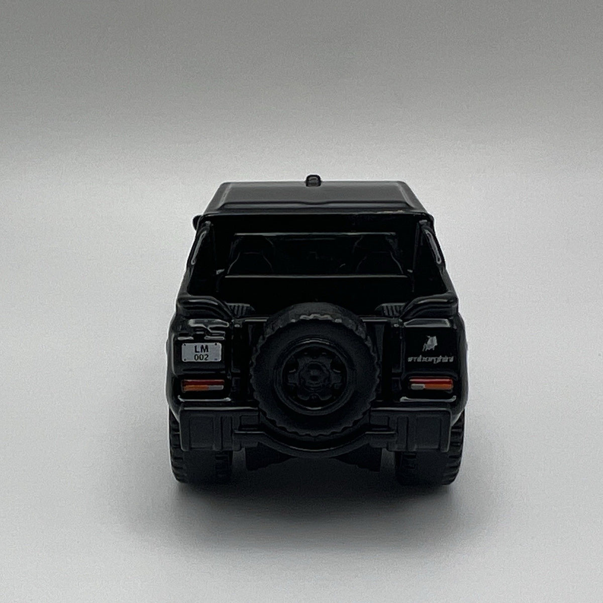 2019 Matchbox Autobahn Express Lamborghini LM002 Pickup Truck Black 1:64 NM