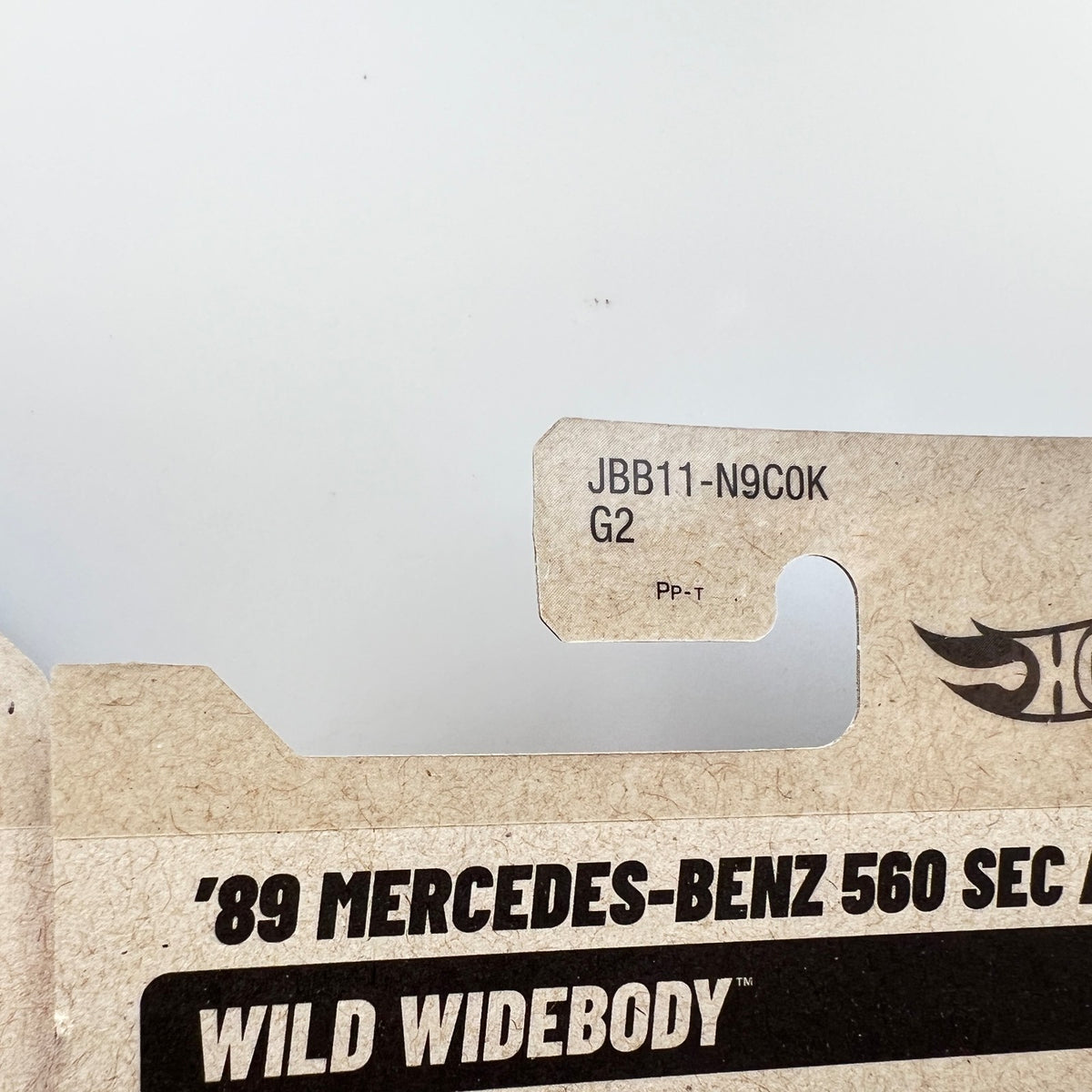 Hot Wheels '89 Mercedes-Benz 560 SEC AMG Gold 186/250 Wild Widebody 2/5