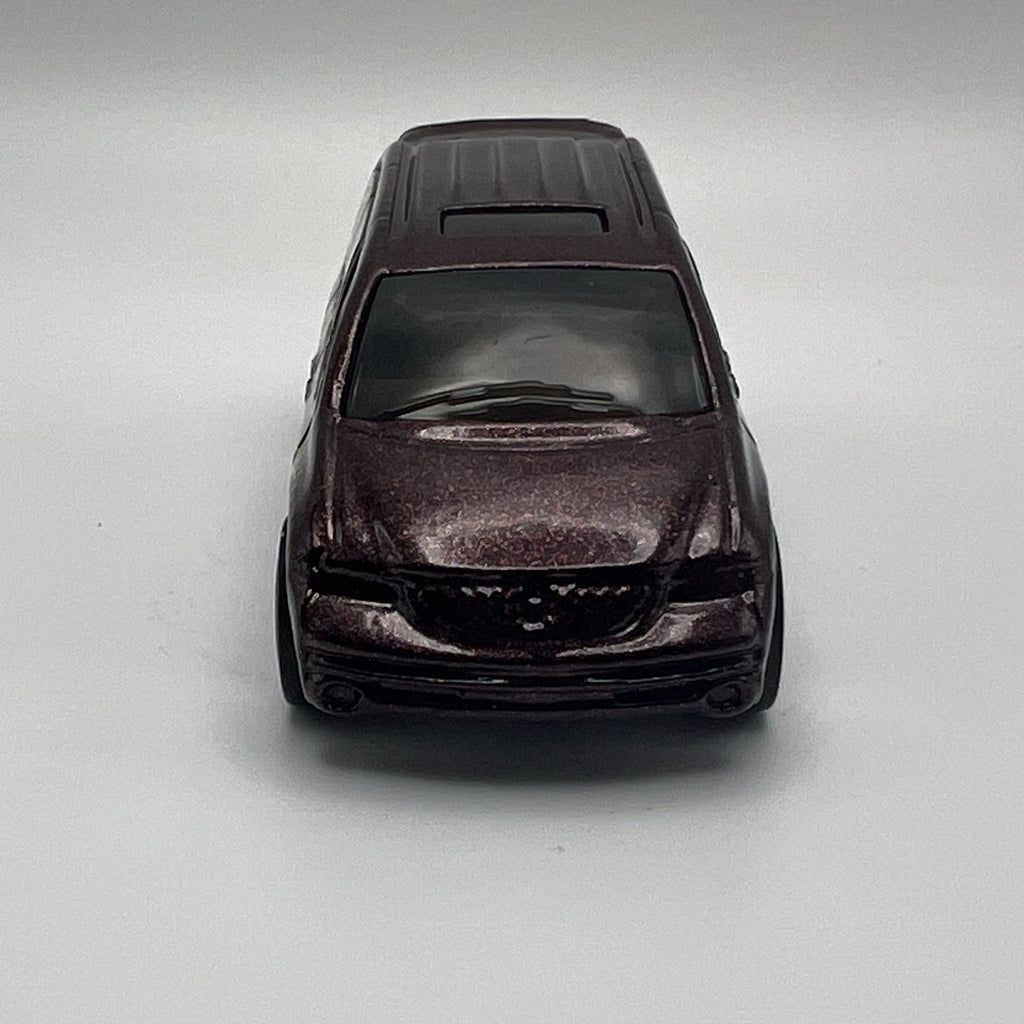 DODGE CARAVAN/ 1998 Hot Wheels First Editions Series / Burgundy Metalflake