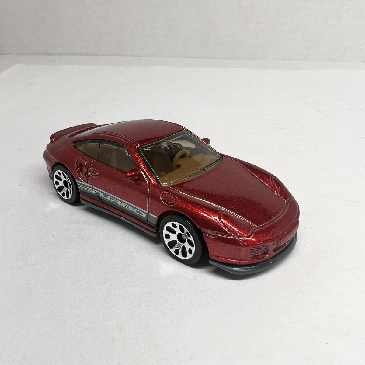 Matchbox MBX Metal #69 Porsche 911 TURBO RED LOOSE RARE 1:58