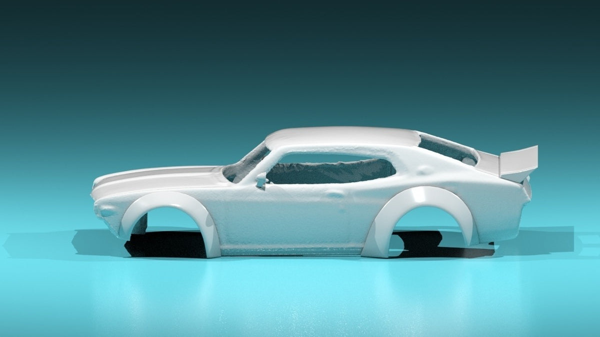 Bosozoku Style Wide Body Kit for Hot Wheels Nissan Laurel 2000 GSX – 3d Printed