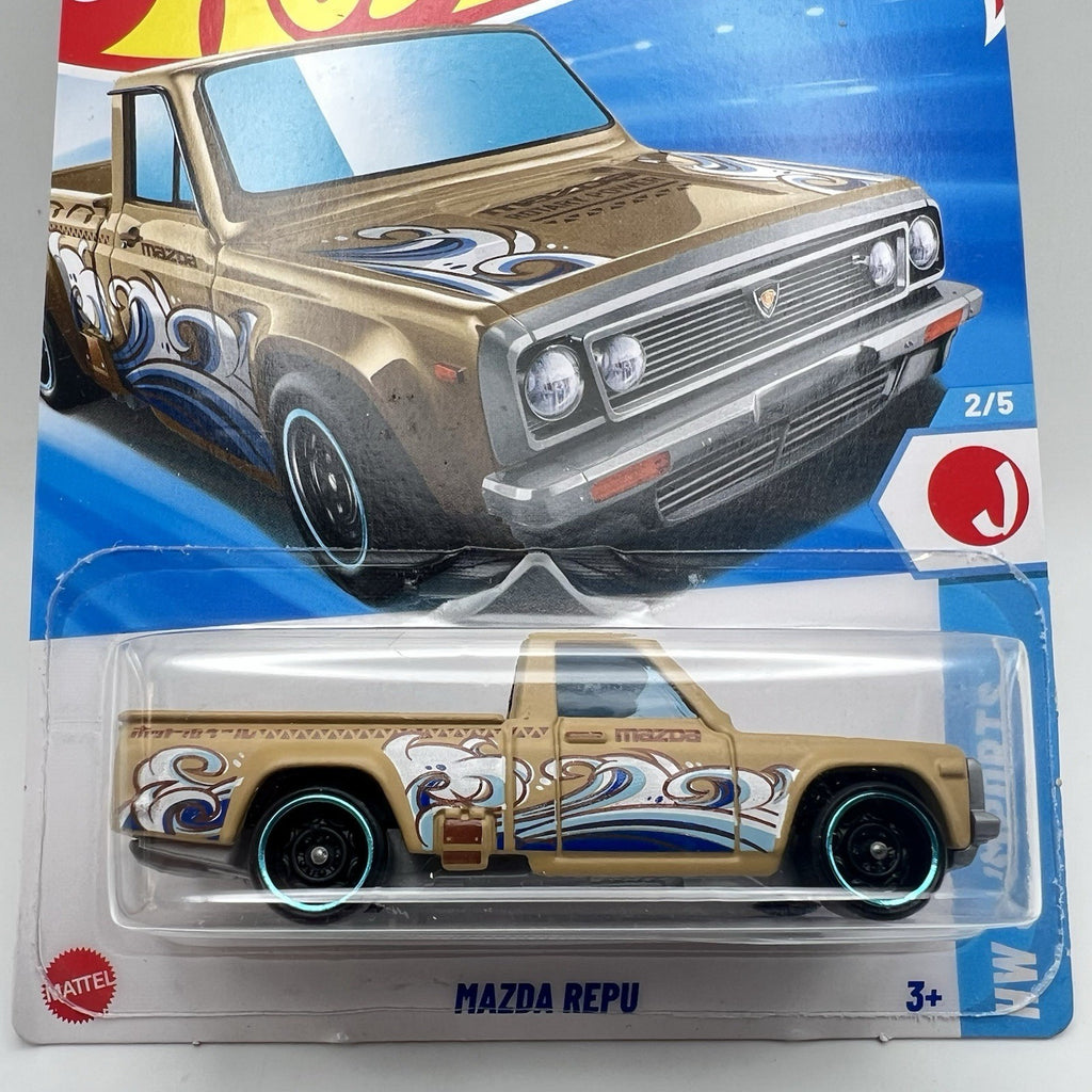 Hot Wheels 2025 HW J-Imports 2/5 047 Mazda REPU TAN Mad Mike