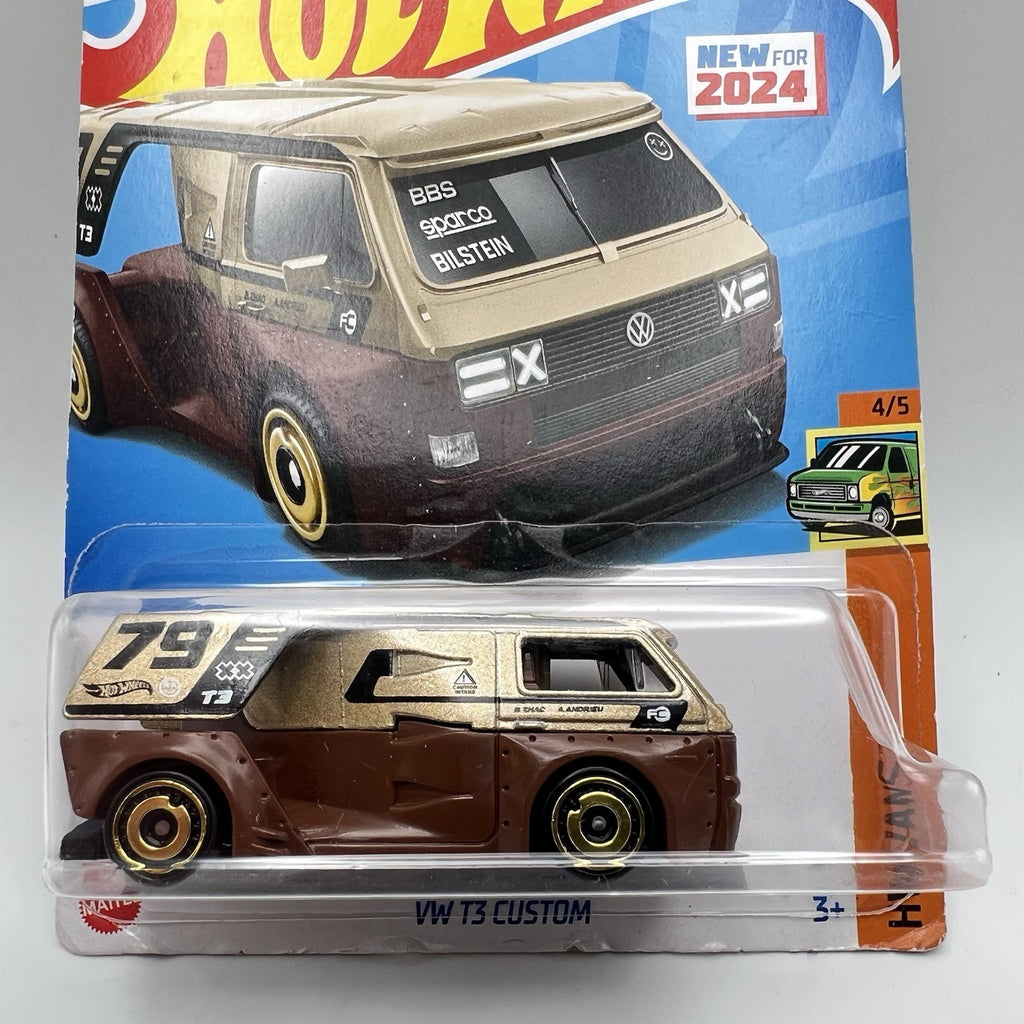 Hot Wheels VW T3 Custom Gold/Brown 227/250