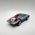 Vintage Hot Wheels Side Kick Postal Express 1970 Silver Blue Diecast