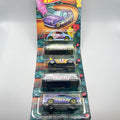 Hot Wheels Spring 2023 Complete Set of 5 Fiat 500 Escort Mini Subaru Squareback