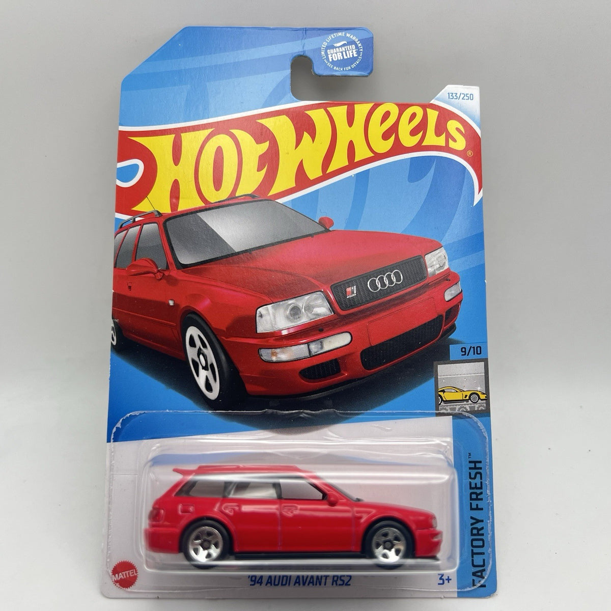 Hot Wheels 3 Diff '94 AUDI AVANT RS2 - Lot Of 3 - Maroon, Red, Blue