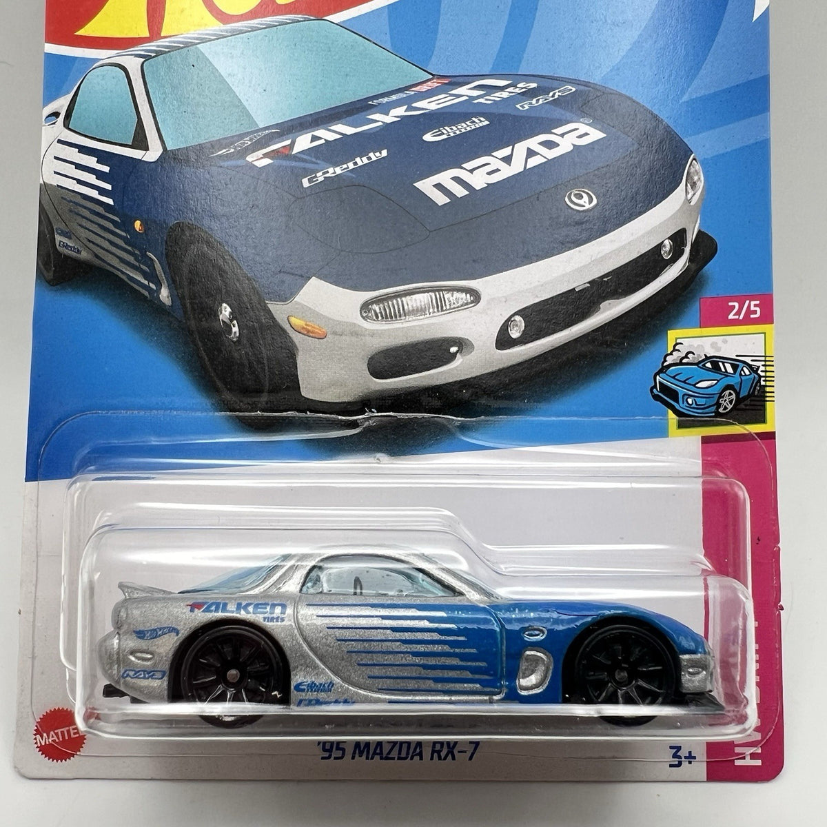 Hot Wheels HW Drift ‘95 Mazda RX-7 Falken Livery Edition 2/5 2021 177/250
