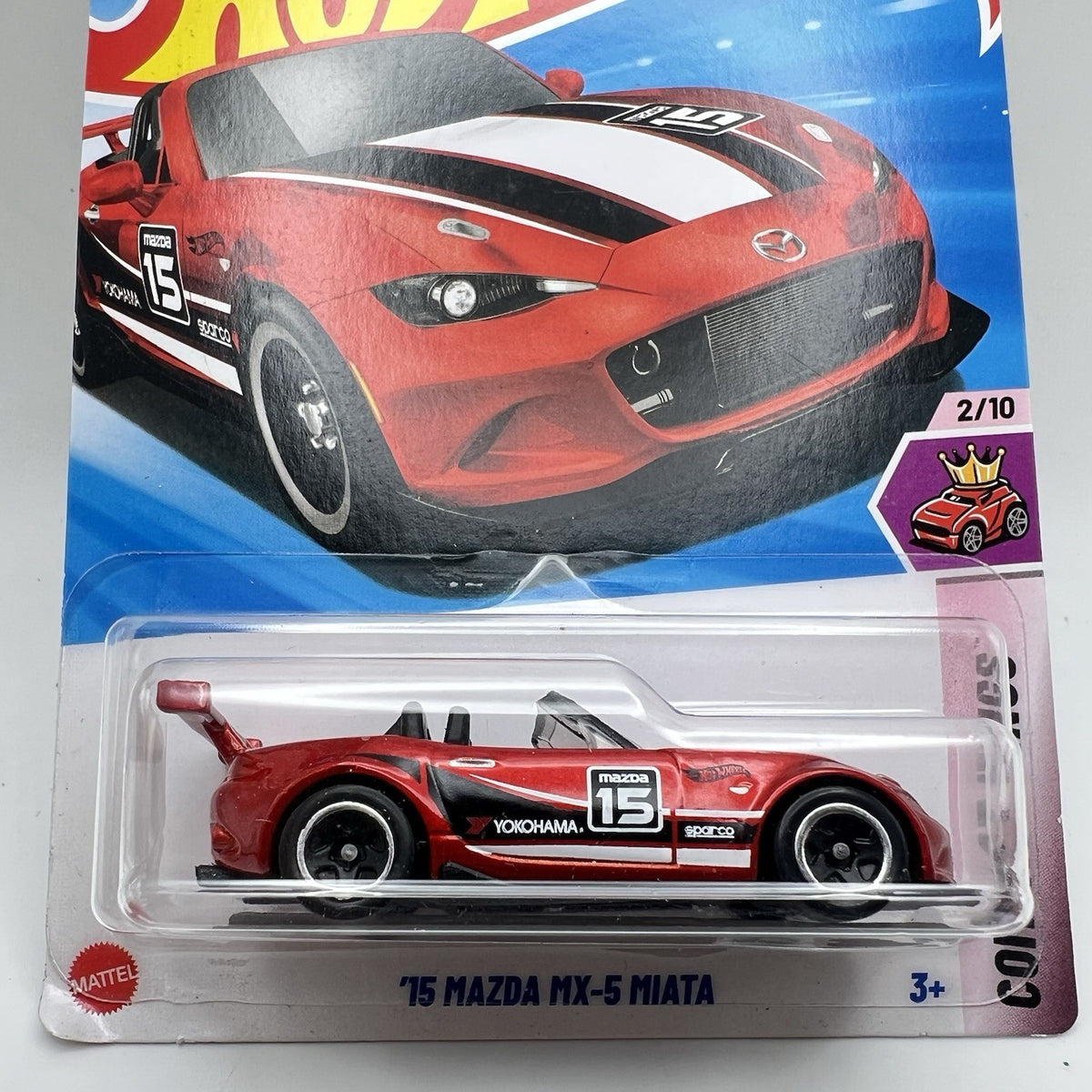 Hot Wheels '15 Mazda MX-5 Miata Red #80 80/250 - 2025 Compact Kings