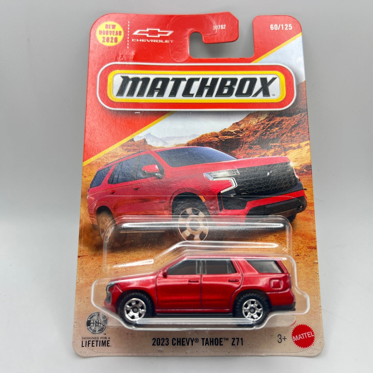 Matchbox 2023 Chevy Tahoe Z71 Red 60/125 New 2026 Mainline