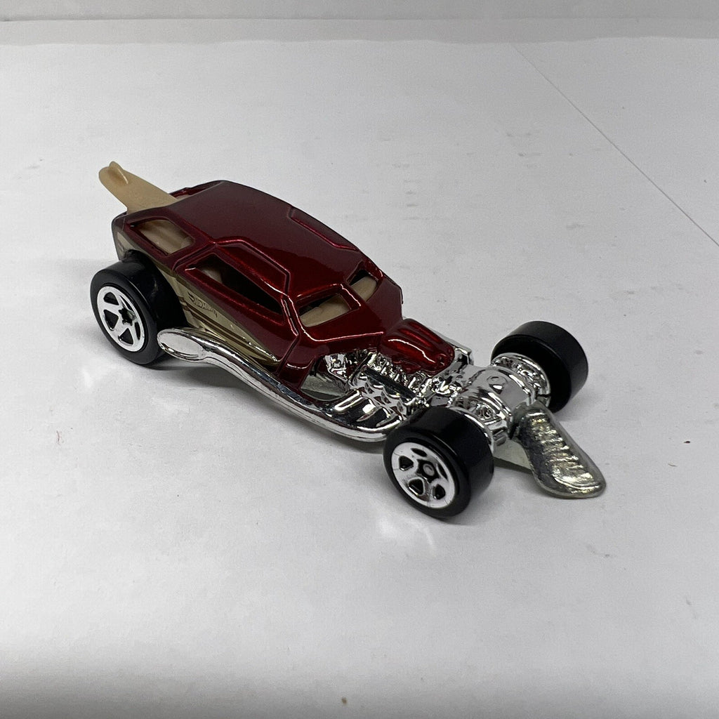 Hot Wheels Red Surf Crate 1:64 Scale Diecast Toy Car Model Mattel