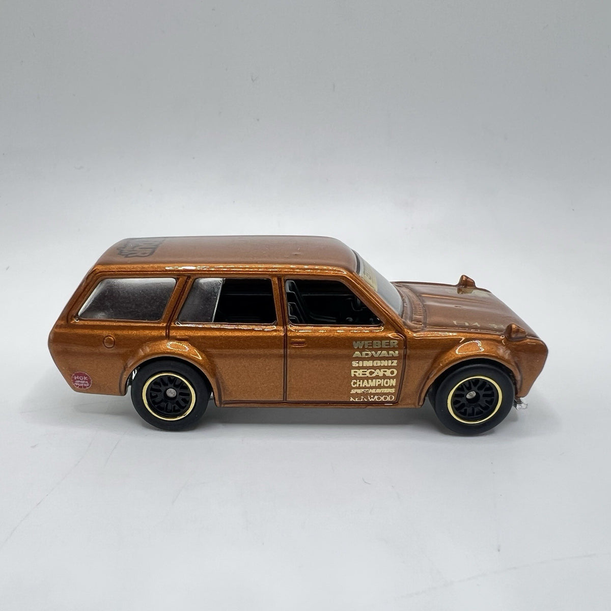 2026 Hotwheels Custom Design 1971 Datsun 510 Wagon Copper Four Bangers