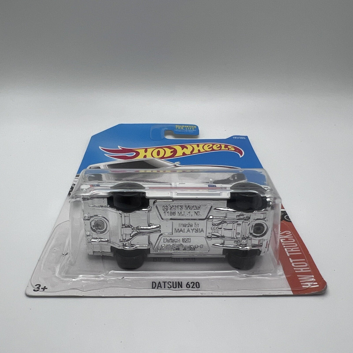 2017 🔥HOT WHEELS🛞 DATSUN 620 7/10 HW HOT TRUCKS WHITE 181/365