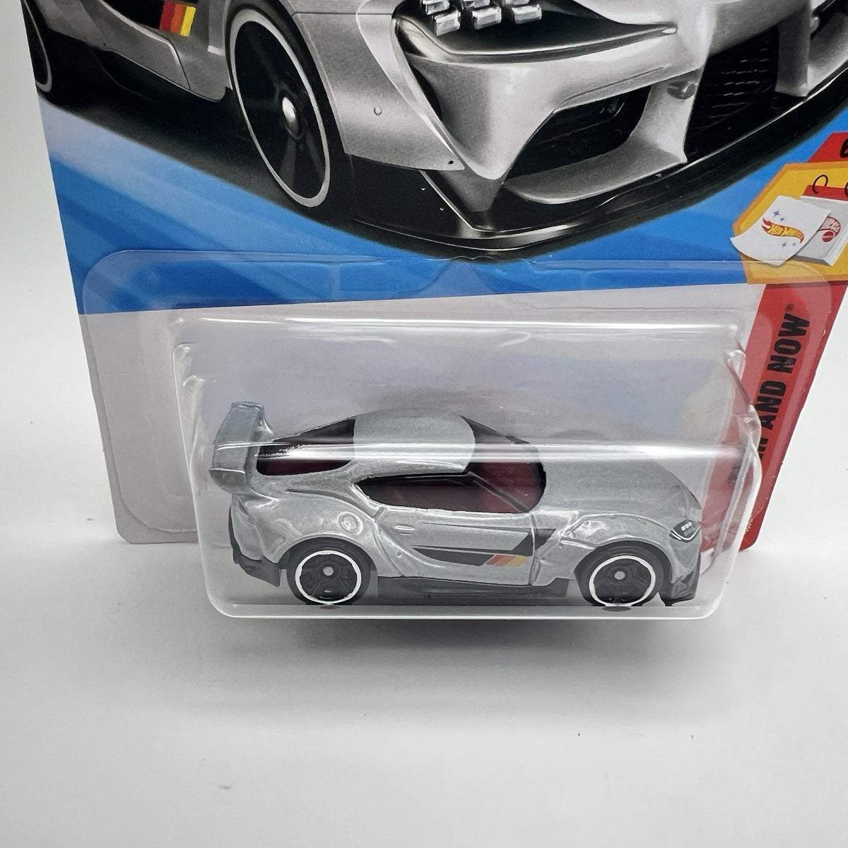 🩶💛❤️ Hot Wheels 20 Toyota GR Supra Silver #157 Mainline 2026 Case G