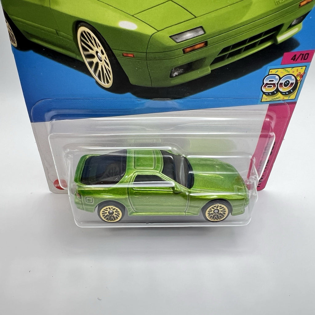 Hot Wheels '89 Mazda Savanna RX-7 FC35  (Green) HW The '80s 4/10 #51 2023