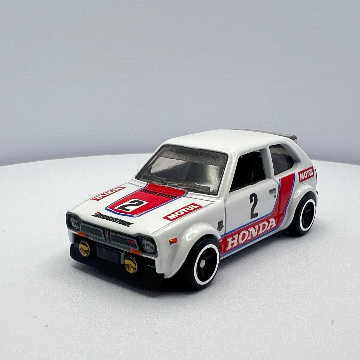 Hot Wheels Premium Team Transport '75 Honda Civic Custom Motul LOOSE 1/64
