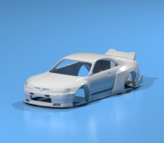 Pandem Style Wide Body Kit for Hot Wheels Nissan Skyline R33 - Resin