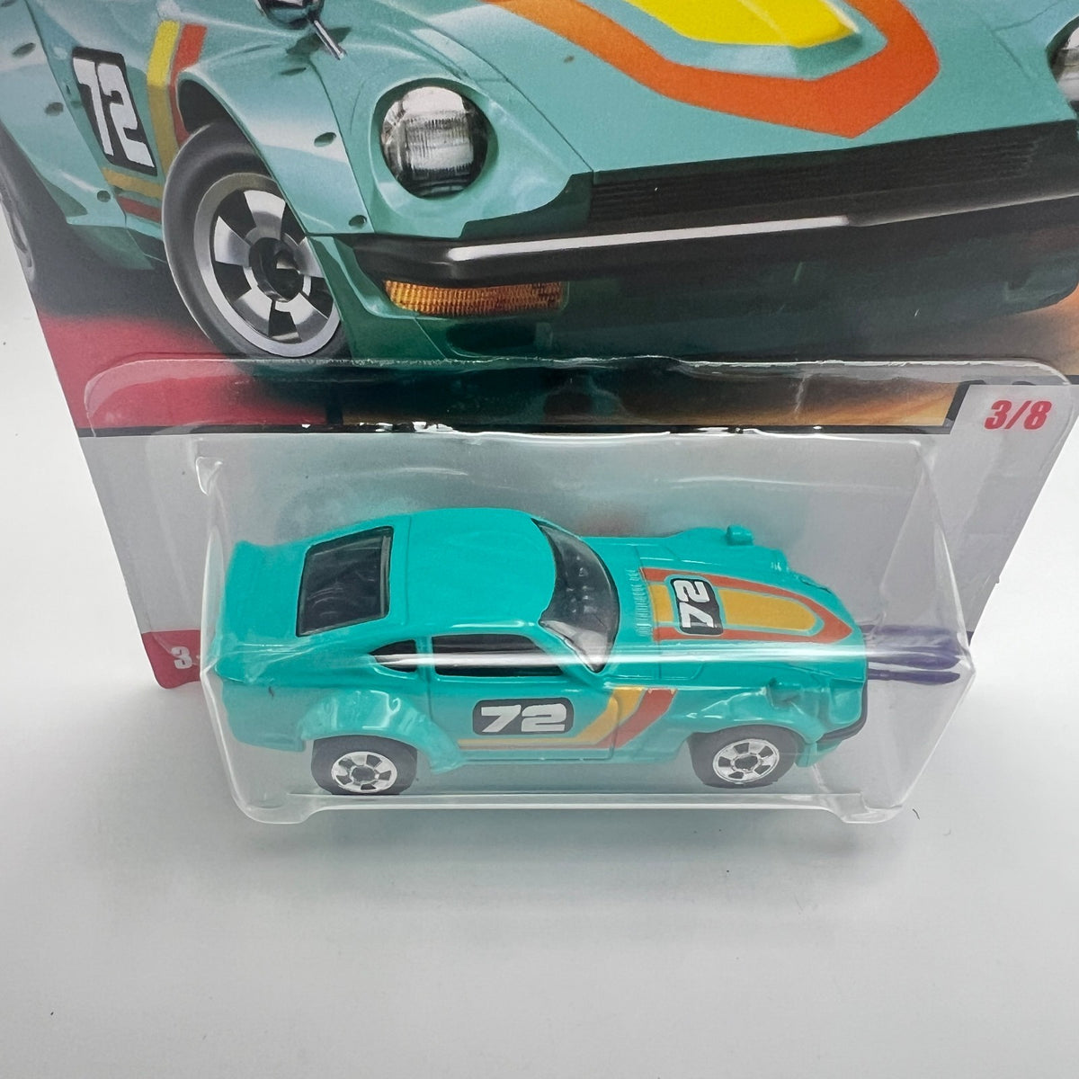 Hot Wheels 70s Custom Datsun 240Z Teal 3/8 Decades 1:64 Diecast