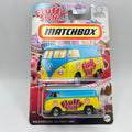 Matchbox Volkswagen Delivery Van Fluffy Stuff 4/6 Yellow Blue
