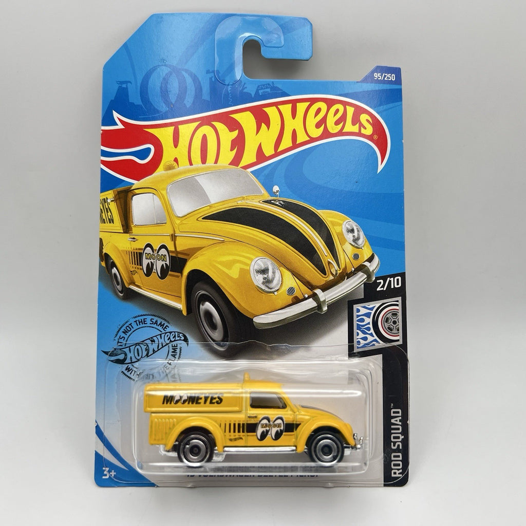 Hot Wheels 49 VOLKSWAGEN BEETLE PICKUP Mooneyes Yellow