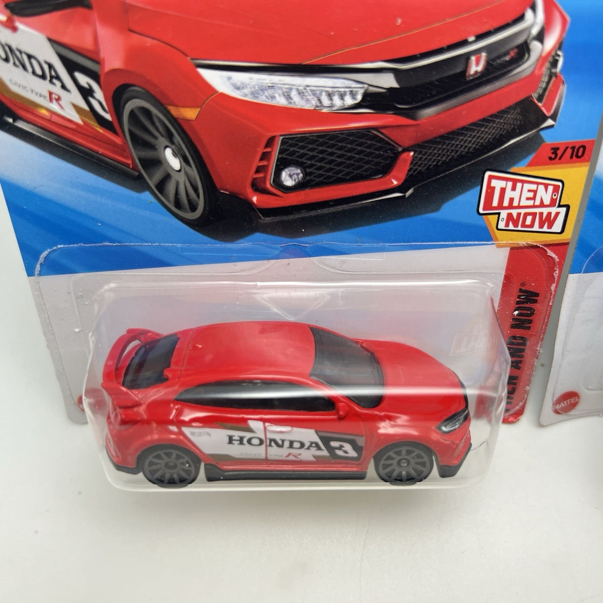 2 New Car Lot Hot Wheels~Honda Civic Type R Red & Blue Then & Now 2025~UNOPENED