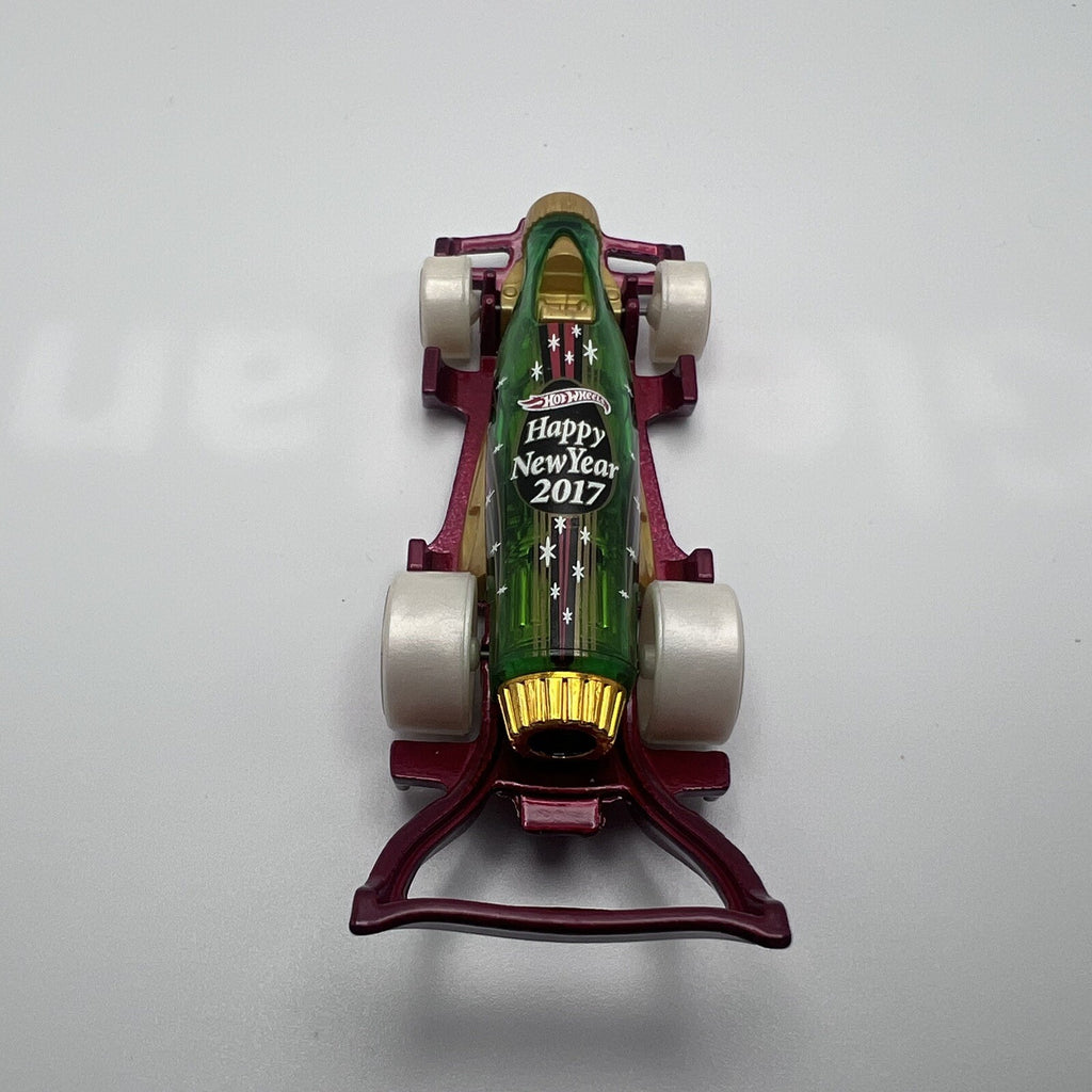 2008 Hot Wheels - Carbonator - 2017 Happy New Year - Red