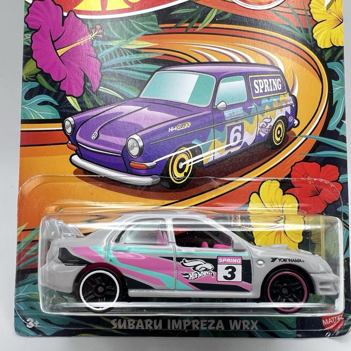 🔥Hot Wheels Subaru Impreza WRX Gray Spring Edition (2024) 4/5