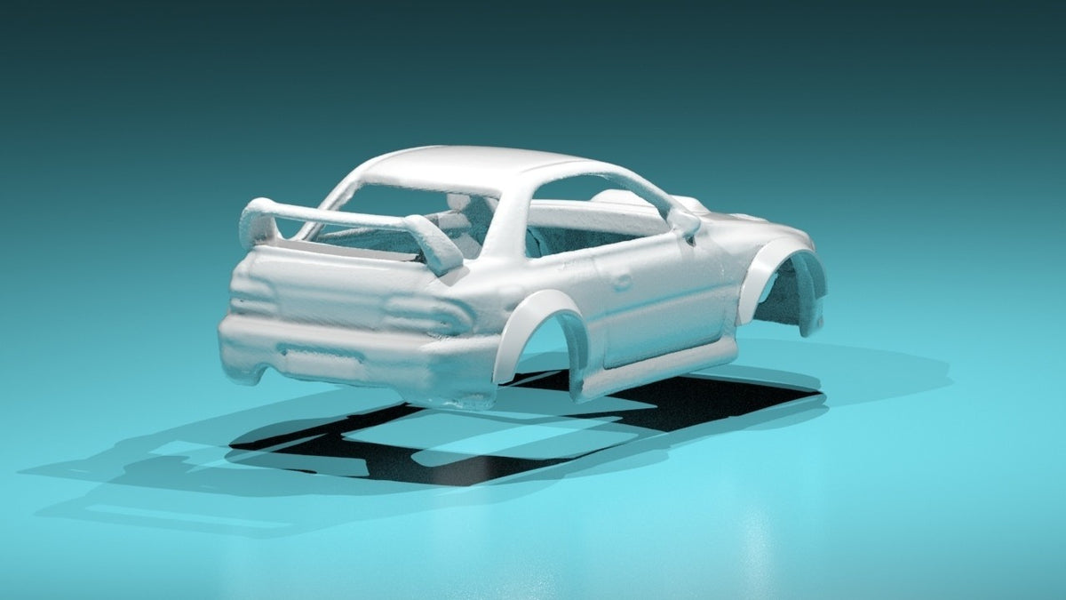 Wide Over Fender Kit For Hot Wheels Subaru Impreza 22B - Resin - 3d Printed