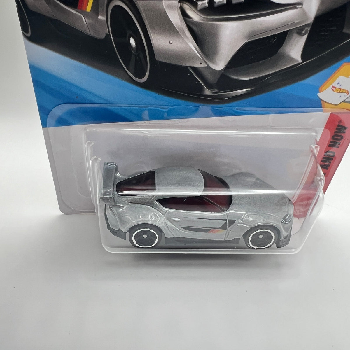Hot Wheels 20 Toyota GR Supra Silver Then And Now 6/10 157/250 2026 Pandem