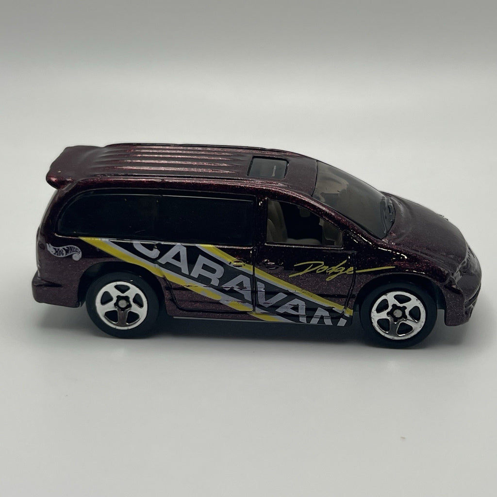 DODGE CARAVAN/ 1998 Hot Wheels First Editions Series / Burgundy Metalflake