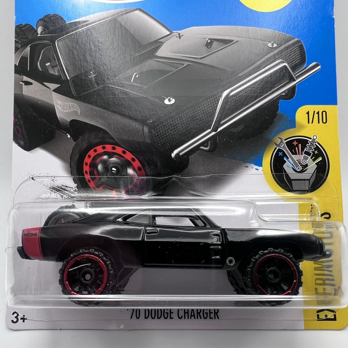 Hot Wheels 2017 '70 Dodge Charger #4 Experimotors 1/10 4/365