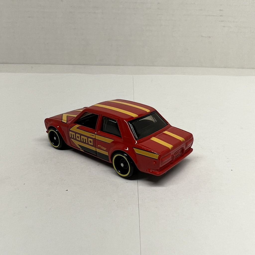 HOT WHEELS 1971 DATSUN 510 NIGHTBURNERZ RED MOMO ADULT
