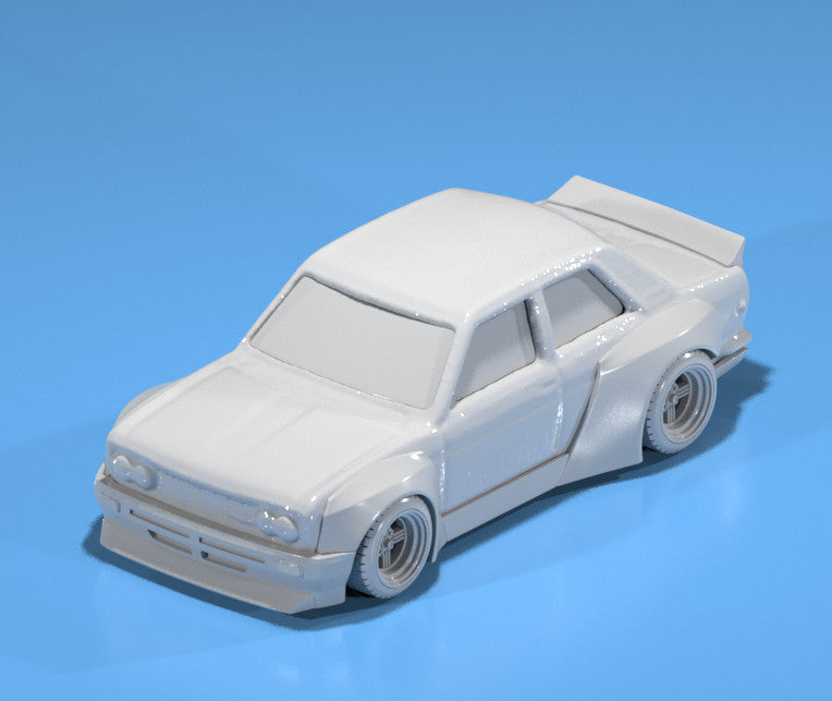 Pandem Style Wide Body Kit For Hot Wheels Datsun 510 Sedan - Resin - 3D Printed