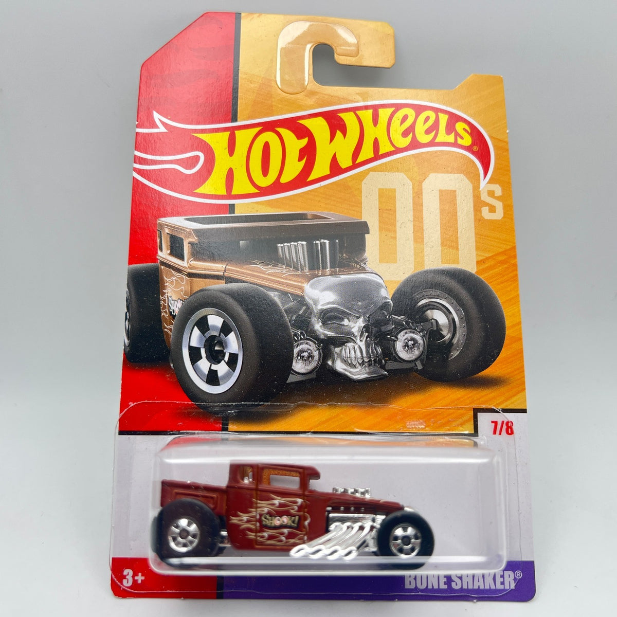 BONE SHAKER 00S THROWBACK DECADES 50TH HOT WHEELS DIECAST 2018