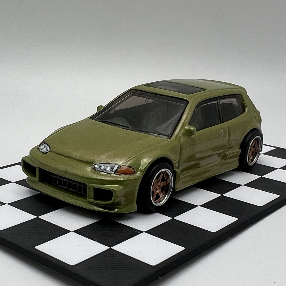 Hot Wheels Honda Civic EG Veilside Wide Body Kit – JDM Custom Resin Mod Parts