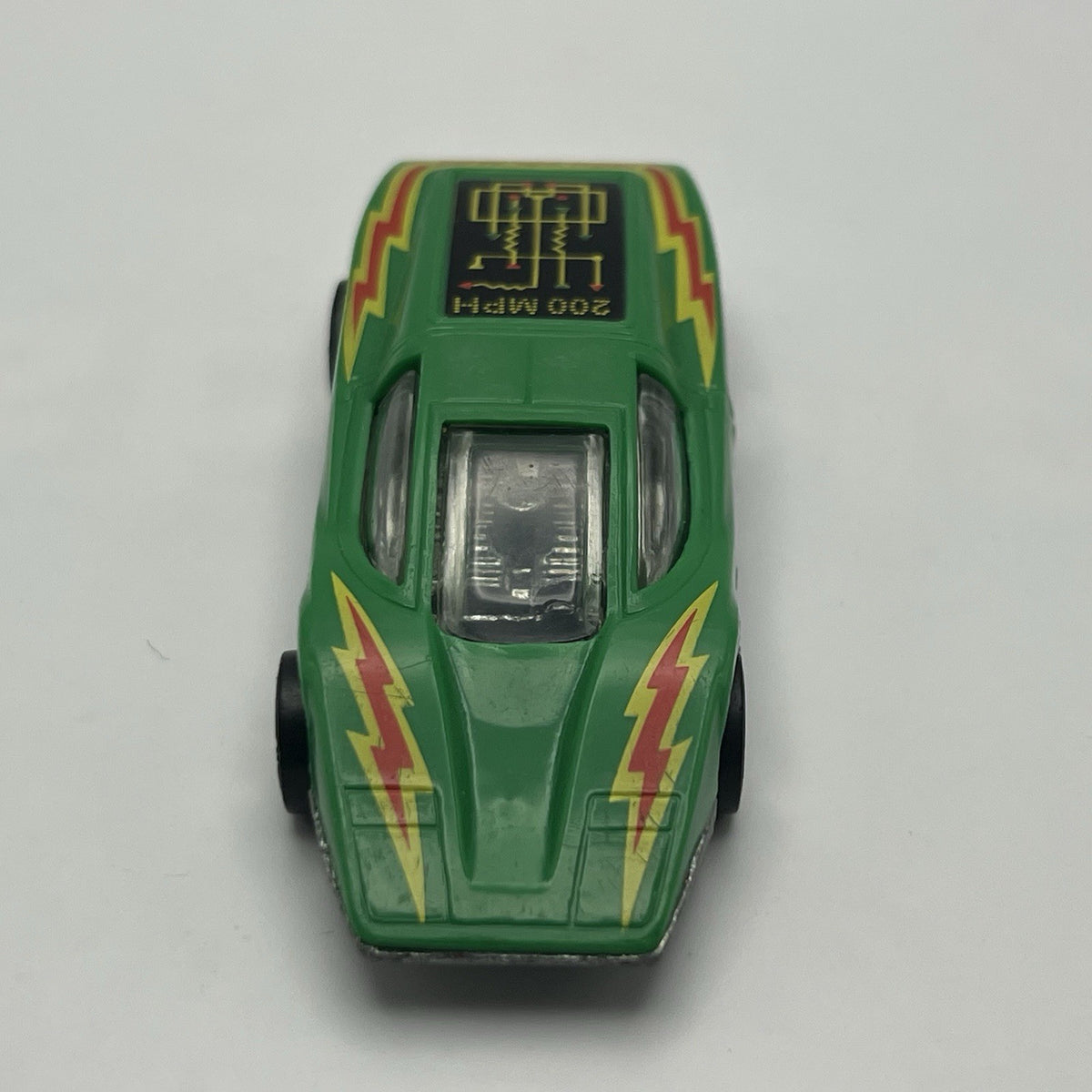 1974 Hot Wheels Green Silver Bullet. Made In Malaysia