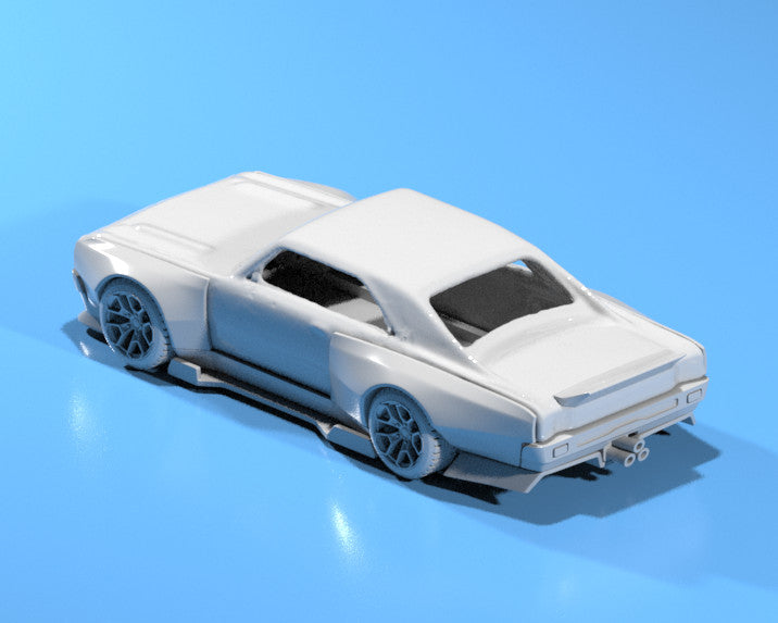 Street Legend Wide Body Kit For Hot Wheels '74 Brazilian Dodge Charger - Resin