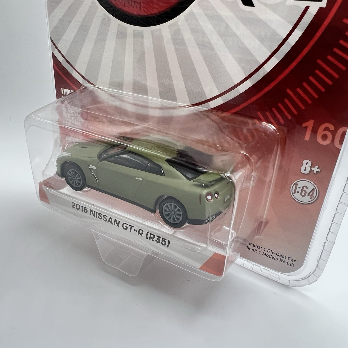 1/64 GREENLIGHT TOKYO TORQUE 2015 NISSAN GT-R R35 GREEN