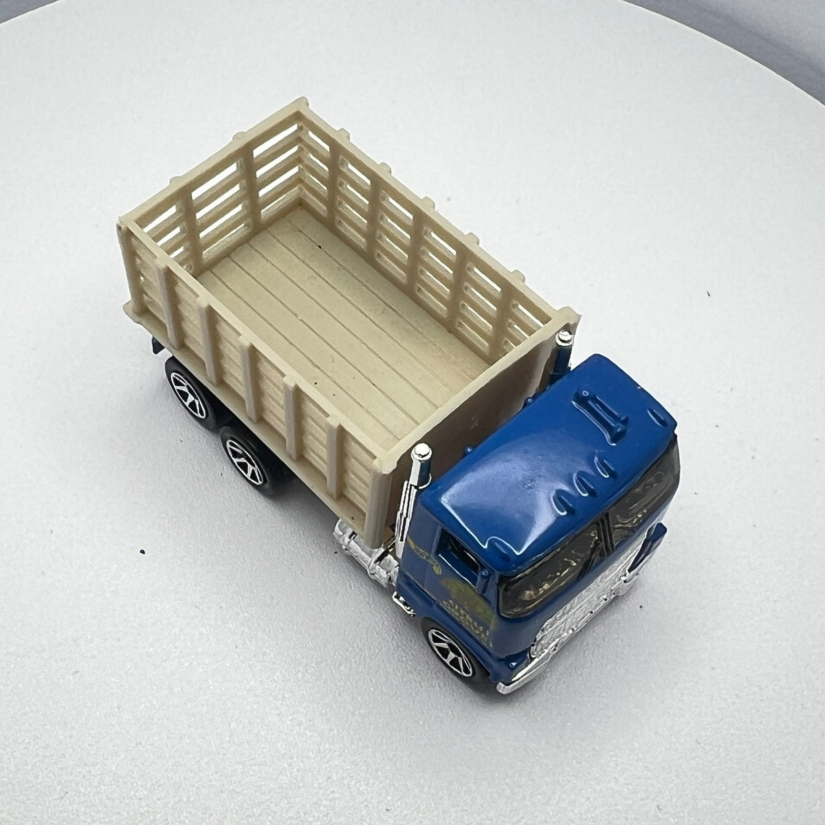 Hot Wheels Stake Bed Truck Blue Citrus Groves 1981 LOOSE 1/64