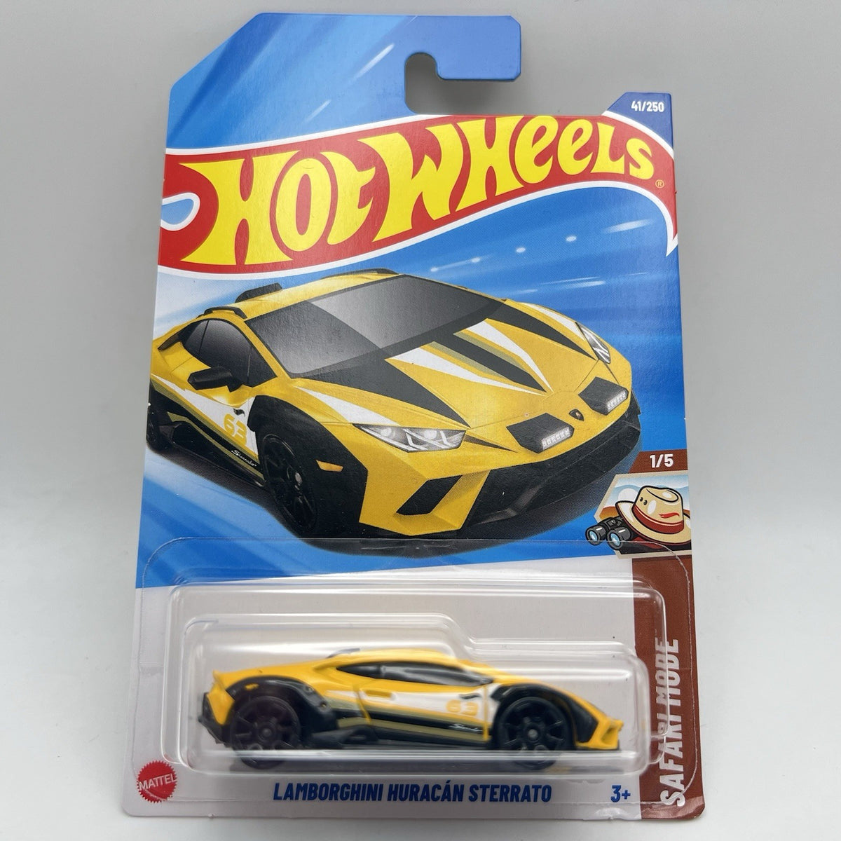 LOT OF 3 - 2024 & 2025 HOT WHEELS LAMBORGHINI HURACAN STERRATO SAFARI MODE DIRT
