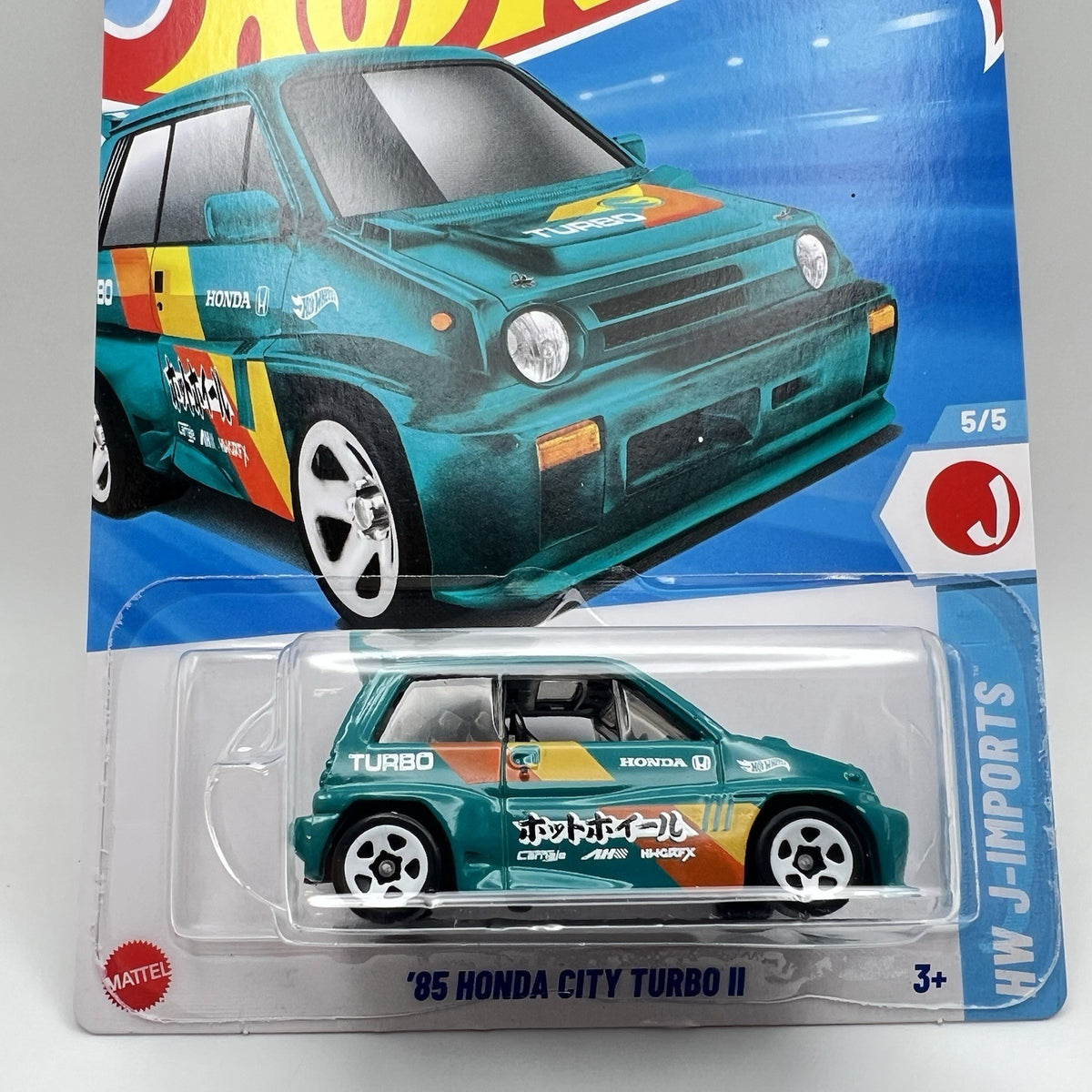 2025 Hot Wheels TREASURE HUNT - `85 HONDA CITY TURBO II - HW J-IMPORTS 5/5
