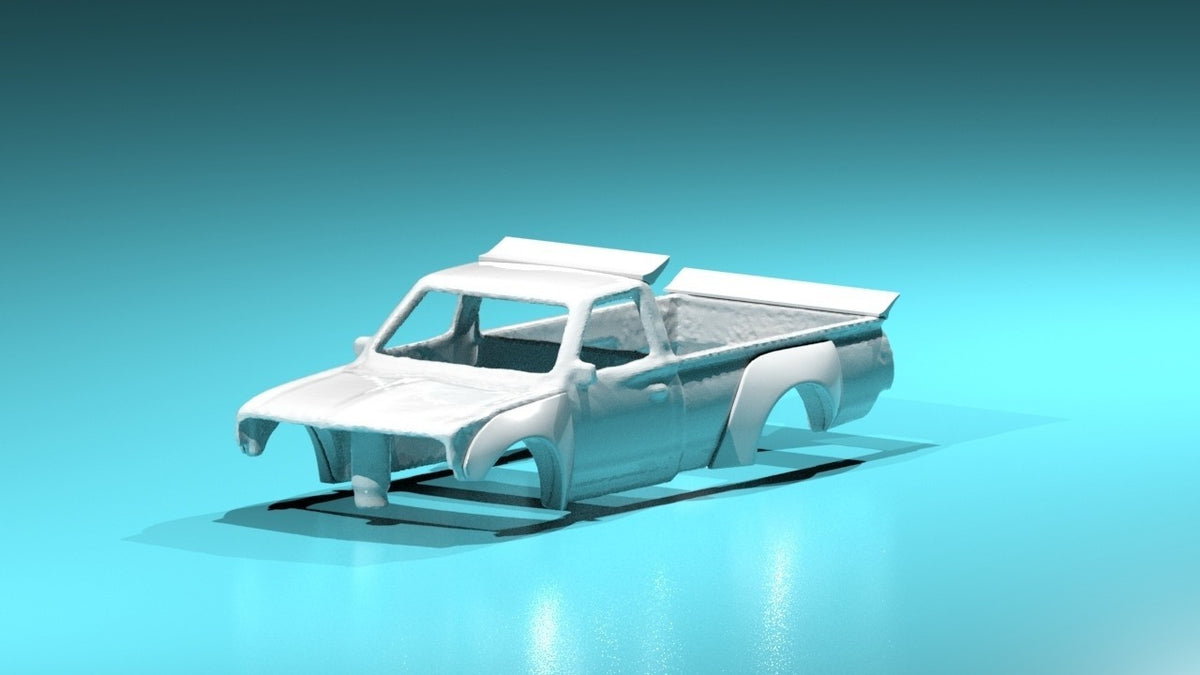 Wide Body Kit for Datsun 620 Pickup - Resin - 3d Printed