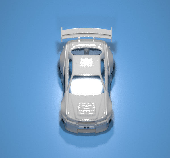 UFO Style Wide Body Kit for Hot Wheels Nissan GTR34 – Resin - 3d Printed
