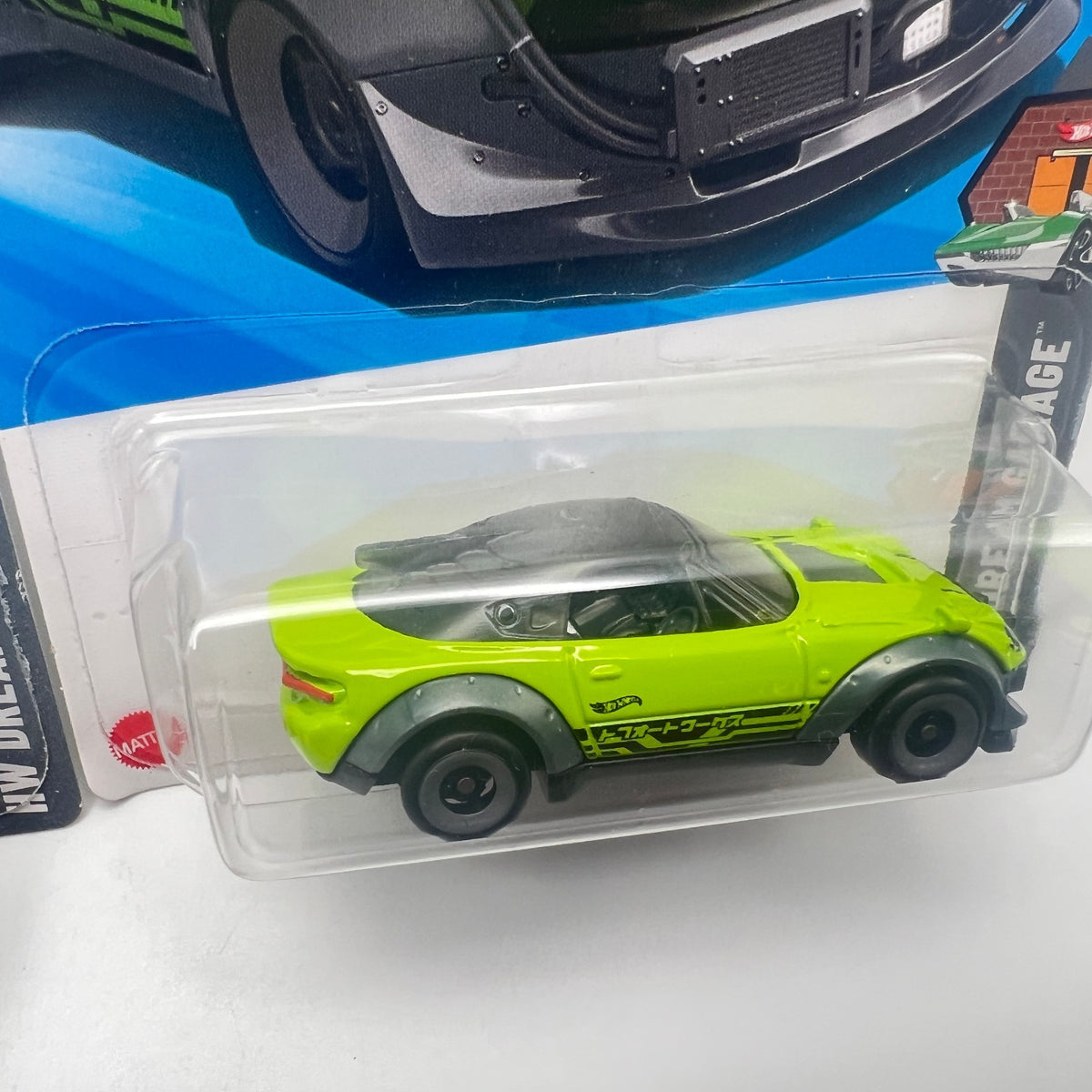 Hot Wheels Mazda MX-5 Miata Lot of 2 Gray + Green Winner 1/250 Dream Garage